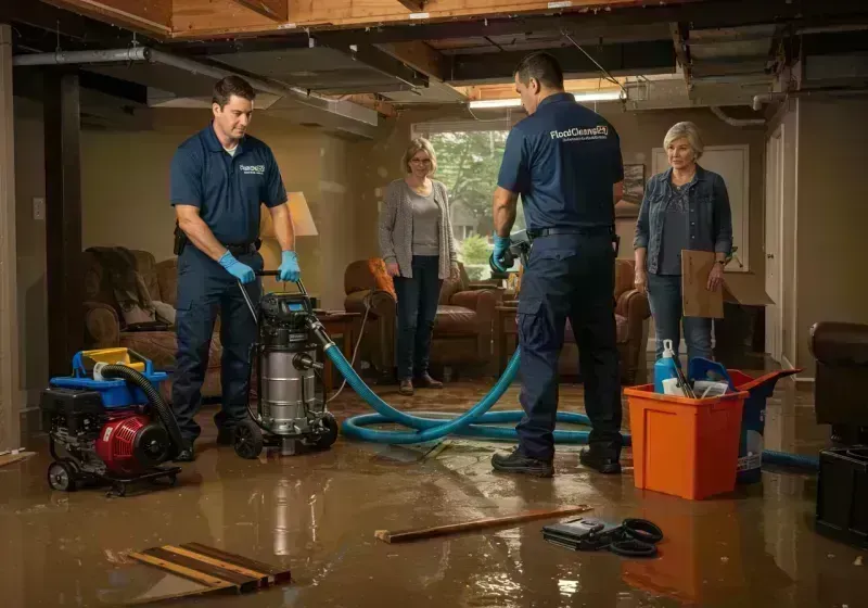 Basement Water Extraction and Removal Techniques process in Harrison, AR